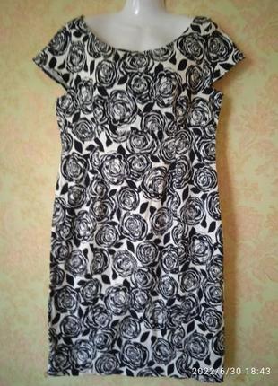 Очень красивое платье миди 50-52 размер laura ashley3 фото