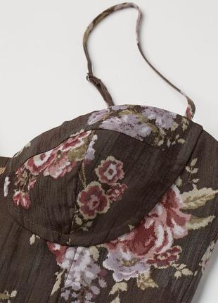 Сукня сарафан brock collection x h&amp;m м/l з льоном/лиоцелем7 фото
