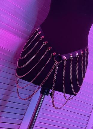 Портупея с цепочкой