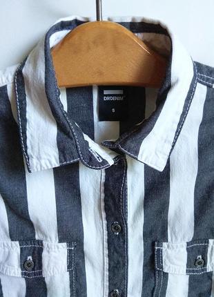 Джинсова сорочка, блуза, куртка, вітровка, жакет оверсайз від тм dr denim4 фото