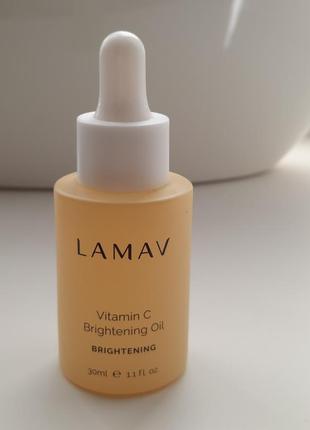 Lamav осветляющее масло для лица с витамином с2 фото