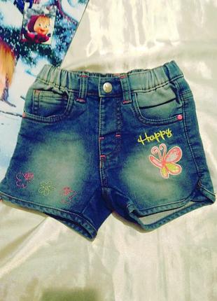 Шорти на дівчинку джинсові