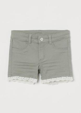 H&m шорти джинсові 3-4 роки шорти джинсові