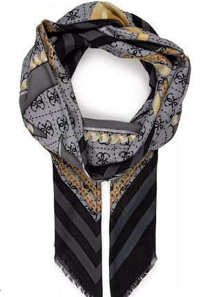 Хустка шарф з фірмовим логотипом  guess