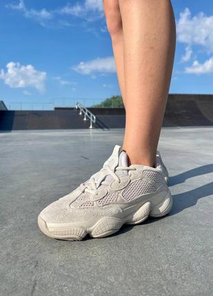 Женские кроссовки adidas yeezy boost 500 blush7 фото