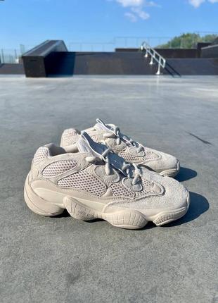 Женские кроссовки adidas yeezy boost 500 blush1 фото