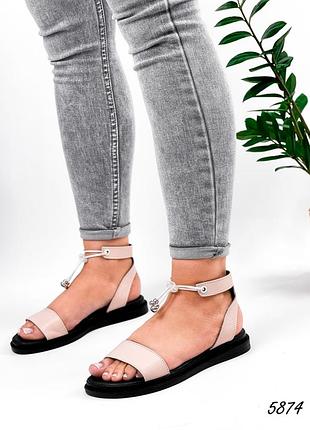 Босоніжки жіночі zolla пудра