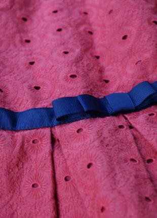 Натуральне платтячко сукня для дівчинки 3-4 роки від jasper conrar3 фото