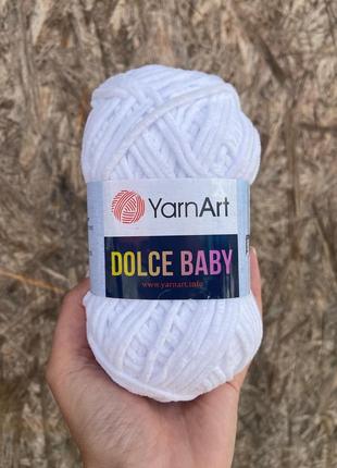 Пряжа yarnart dolce baby 741