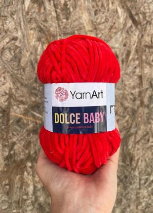 Пряжа yarnart dolce baby 748