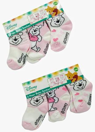 Носочки детские носки дисней 62, 68 disney шкарпетки дитячі дісней германия