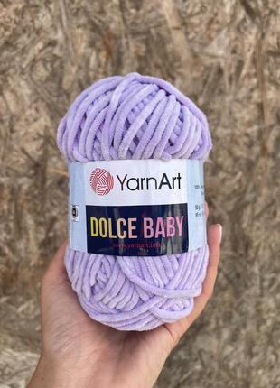 Пряжа yarnart dolce baby 744