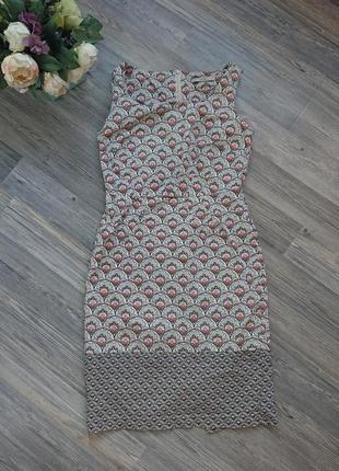Красивое женское летнее платье сарафан в рисунок р.42/44