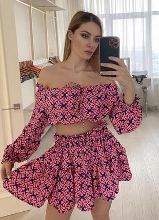 Топ і спідниця барбі!