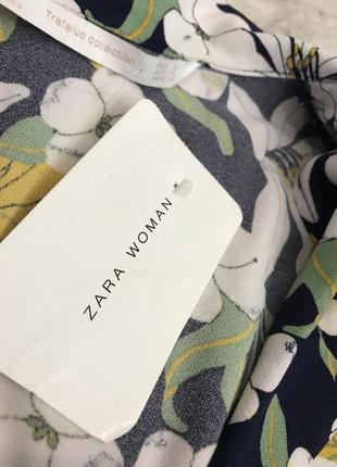 Новая цветочная блуза zara9 фото