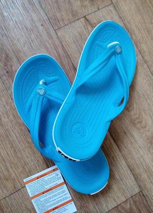 Crocs crocband flip flop фліпи в'єтнамки сланци розмір m5/w75 фото