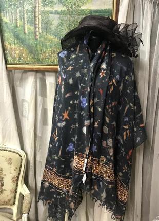 Палантин шерсть