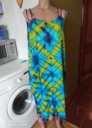 Плаття в стилі бохо, тайдай 2