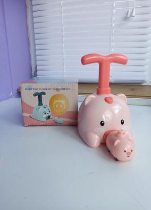 Аэромобиль дитячий повітряна куля з двигуном автомобільна освітній повітряна куля запуск гонка автомобіль набір