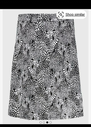 Трикотажна спідничка великого розміру