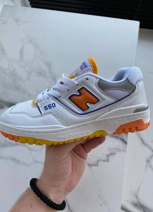 Жіночі кросівки new balance 550 vibrante orange