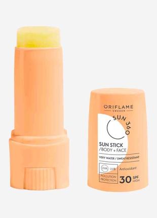 Солнцезащитный сток для лица и тела oriflame sun 360 с spf 30
