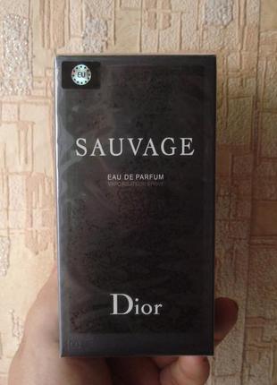 100 мл christian dior sauvage , парфюм. вода. восточные, фужерные1 фото