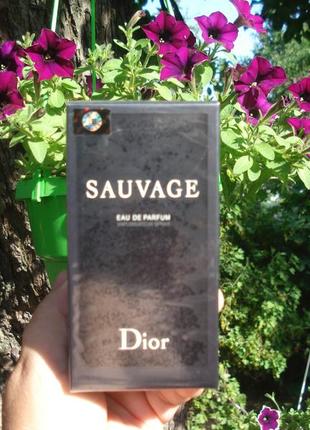 100 мл christian dior sauvage , парфюм. вода. восточные, фужерные6 фото