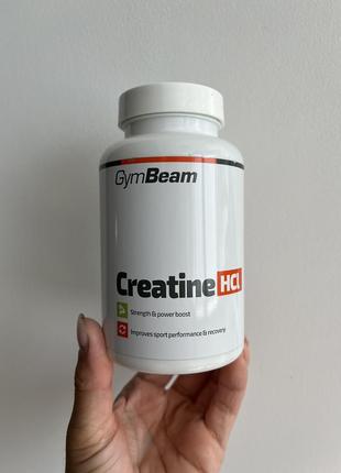 Креатин гідрохлорид gymbeam creatine hcl 120 капс.