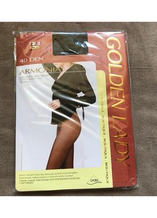 Новые чёрные колготки/ колготы golden lady 40 den