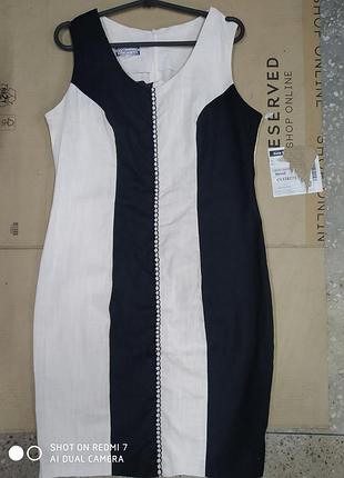 Плаття льон нат eleganse