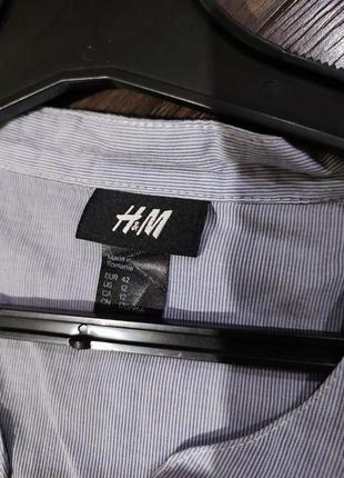 Рубашка h&m хлопок8 фото