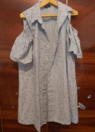 Платье рубашка