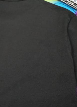 Черная футболка логотип пайетки-перевертышные dsquared25 фото