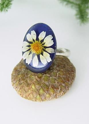 Каблучка з ромашкою