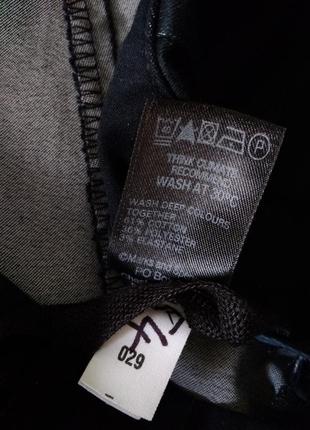 Р 14 / 48-50 стильные базовые легкие джинсовые укороченные брюки капри бриджи хлопок стрейчевые m&s6 фото