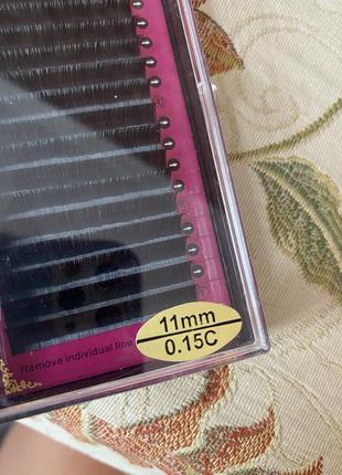 Накладні вії для нарощування sinira delux lashes, natural mink lashes3 фото