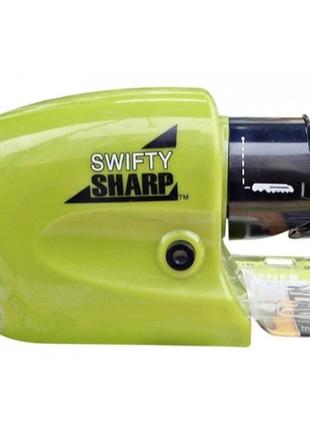 Точилка для ножей и ножниц на батарейках swifty sharp3 фото