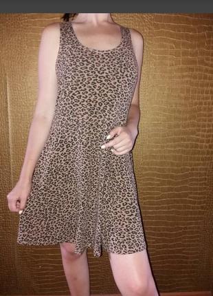 Сарафан леопардовый topshop p.14