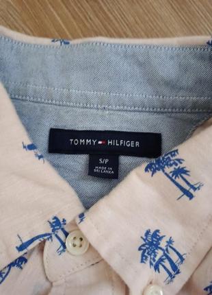 Лляна сорочка tommy hilfiger3 фото