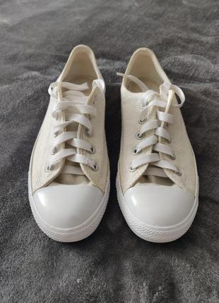 Кеды белые converse, розмір 36-37