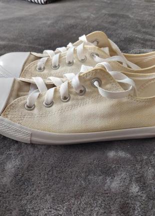 Кеды белые lace-up converse, розмір 36-373 фото