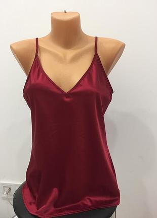 Майка на бретельках від zara