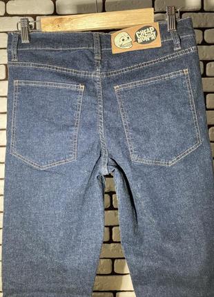 Синие, зауженные джинсы cheap monday5 фото