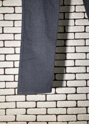 Повседневные , темно-синие брюки с узором tom tailor3 фото