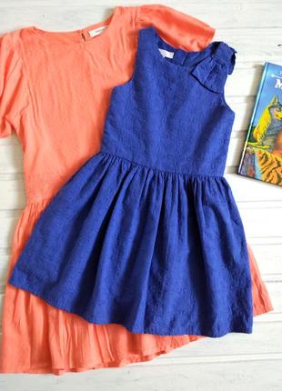 Яскрава сукня бавовняна в прошву