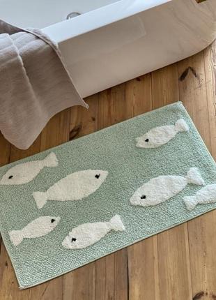 Коврик irya - milo aqua аква 50*90
 килимок ванну кімнату
