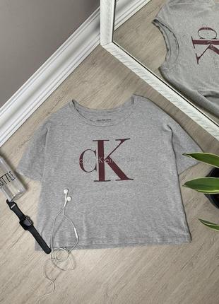Calvin klein,  футболка-топ оверсайз, оригинал