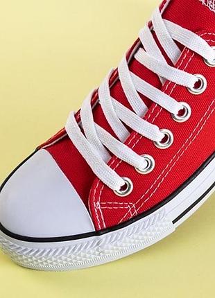 Кеди жіночі y-bokai, колір червоний😍 кеды кроссовки кросівки converse5 фото