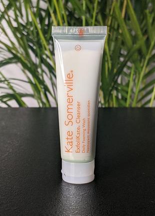 Очищаючий засіб для обличчя kate somerville exfolikate cleanser, 30мл